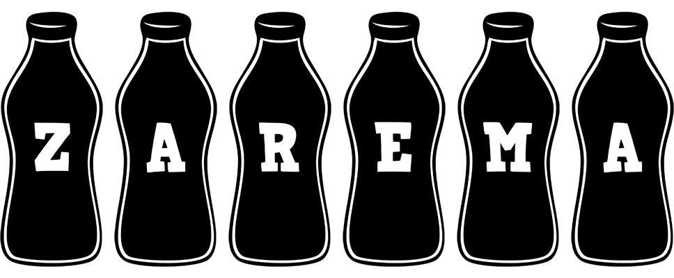 Zarema bottle logo