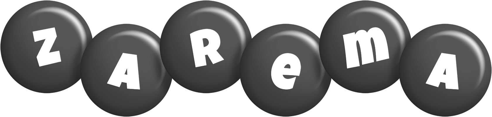 Zarema candy-black logo