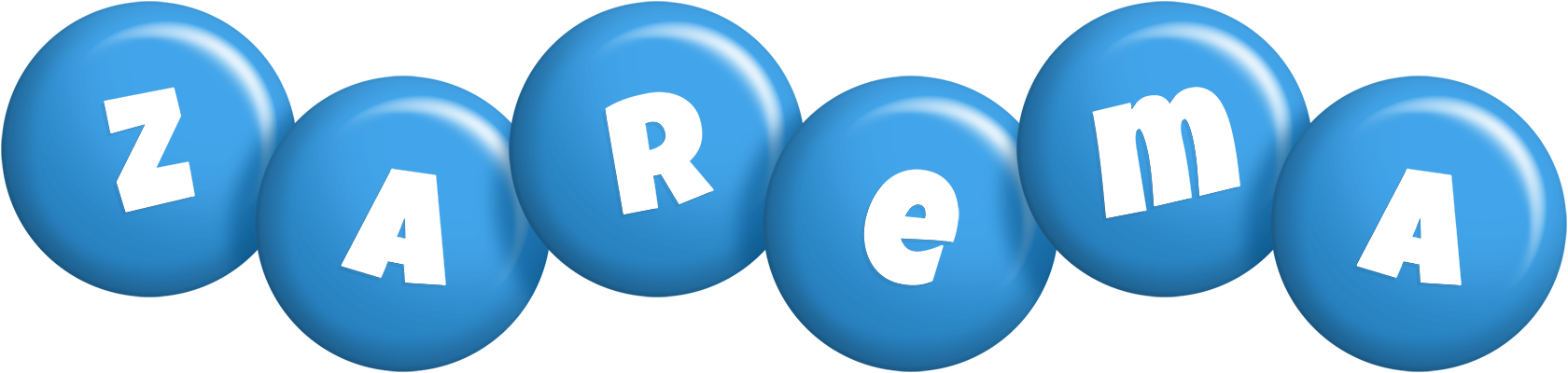 Zarema candy-blue logo