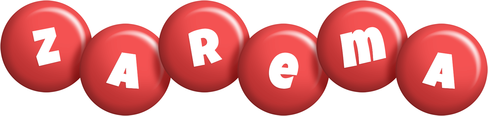 Zarema candy-red logo