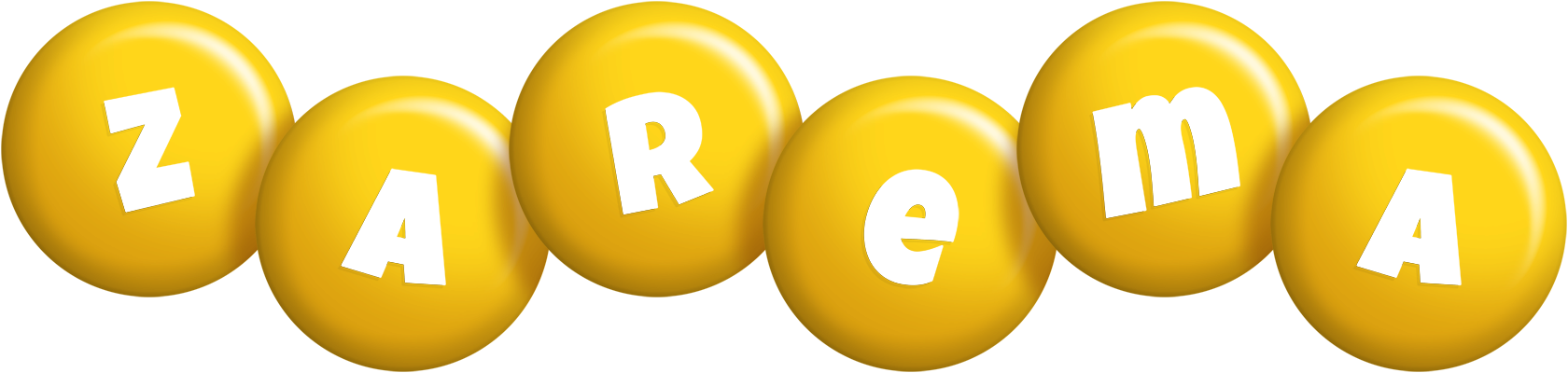 Zarema candy-yellow logo