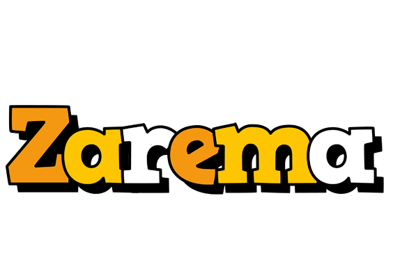 Zarema cartoon logo
