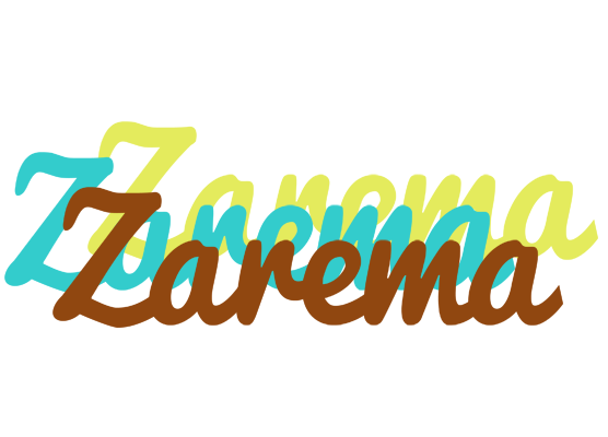 Zarema cupcake logo