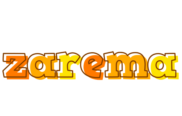 Zarema desert logo