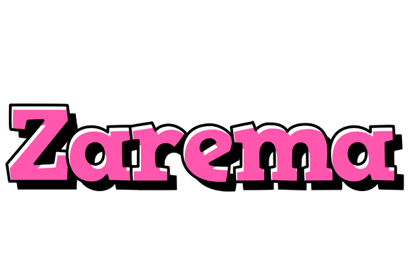 Zarema girlish logo