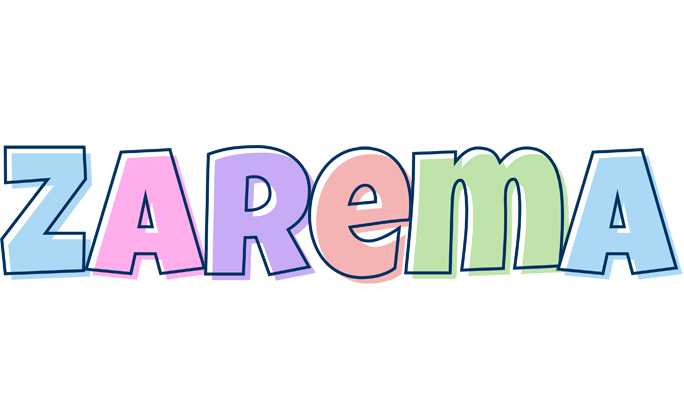 Zarema pastel logo