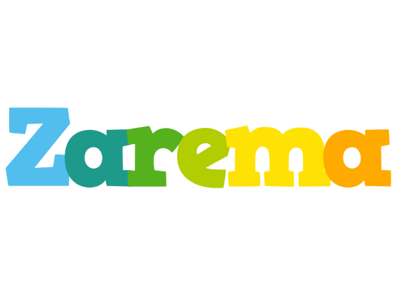 Zarema rainbows logo