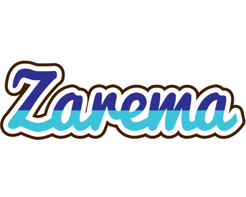 Zarema raining logo
