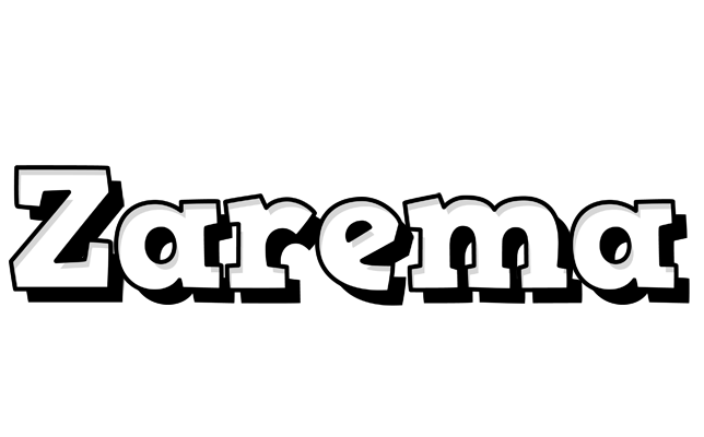 Zarema snowing logo