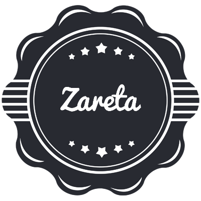 Zareta badge logo
