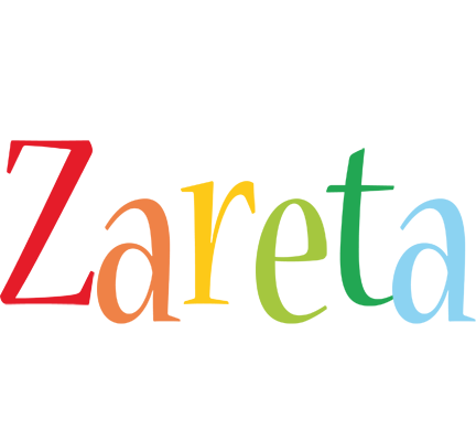 Zareta birthday logo