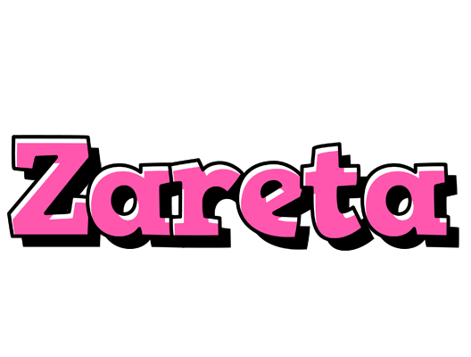 Zareta girlish logo