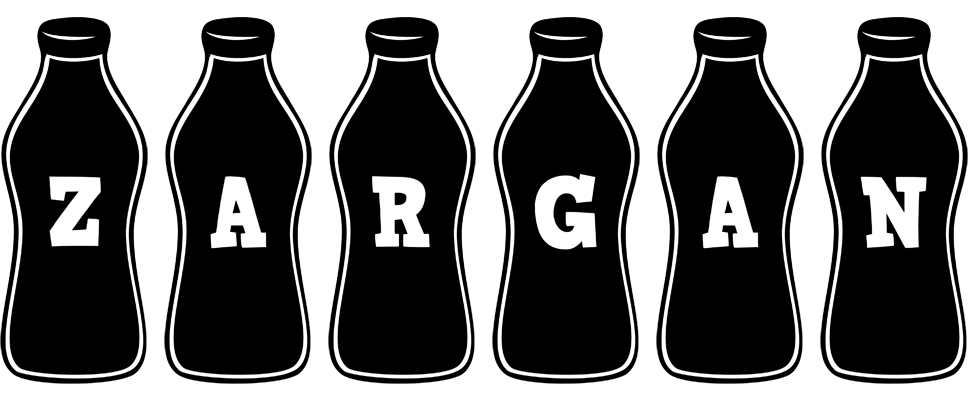 Zargan bottle logo