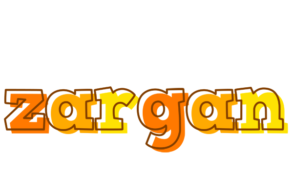 Zargan desert logo