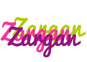 Zargan flowers logo