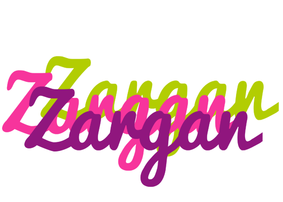 Zargan flowers logo