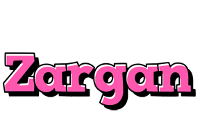 Zargan girlish logo