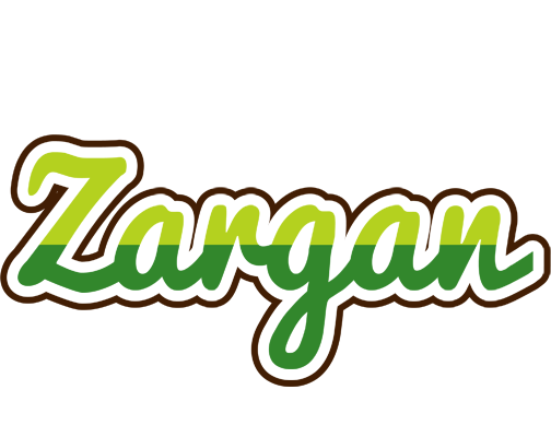 Zargan golfing logo