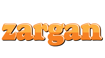 Zargan orange logo