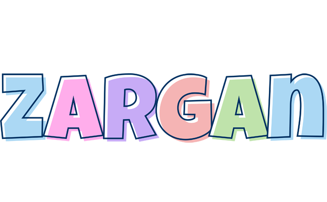 Zargan pastel logo