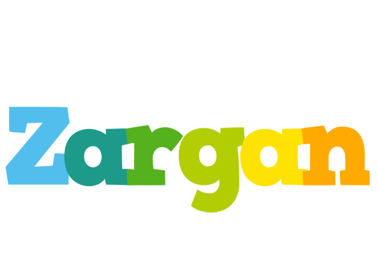 Zargan rainbows logo