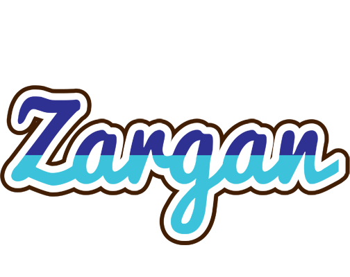 Zargan raining logo