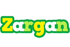 Zargan soccer logo