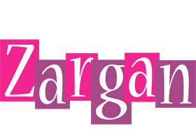 Zargan whine logo