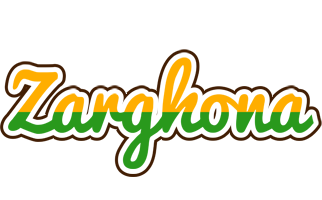 Zarghona banana logo