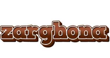 Zarghona brownie logo