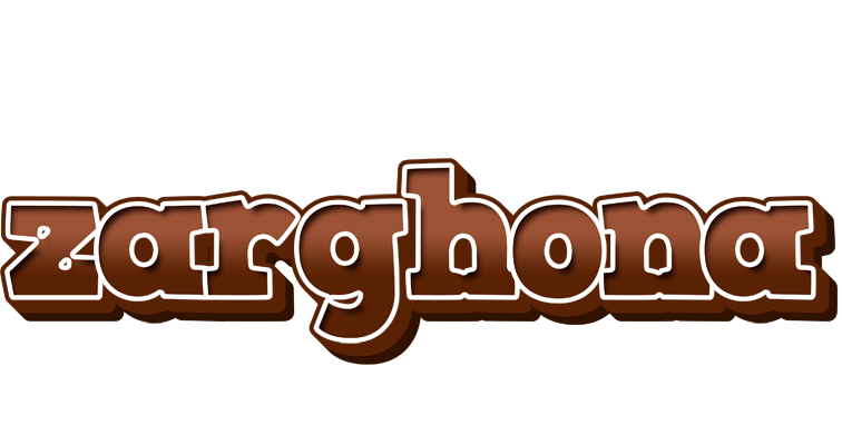 Zarghona brownie logo