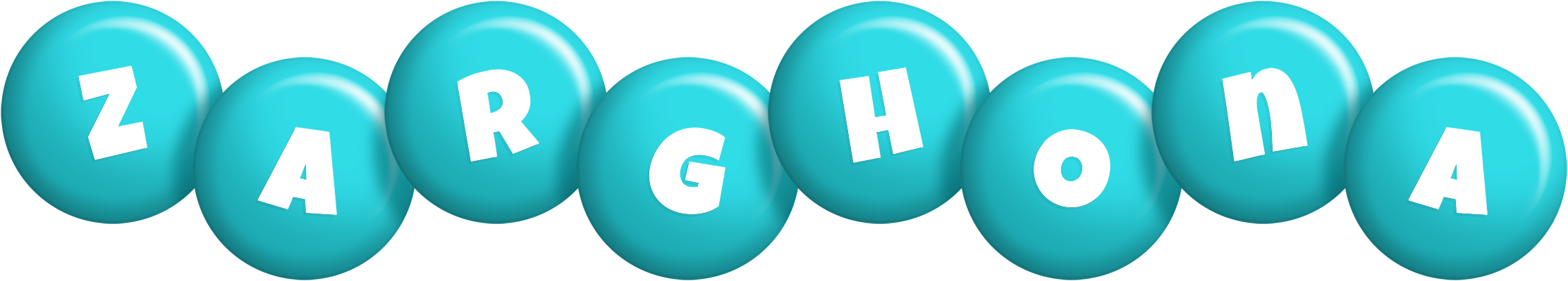 Zarghona candy-azur logo