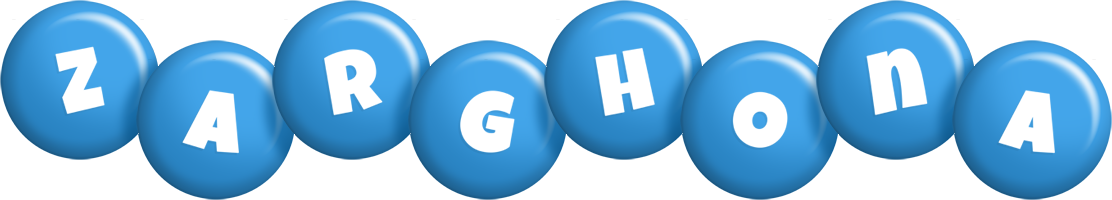 Zarghona candy-blue logo