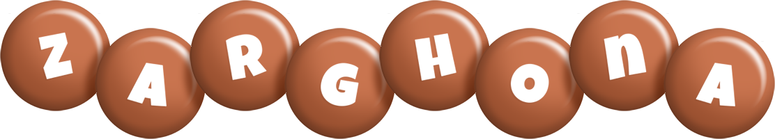 Zarghona candy-brown logo