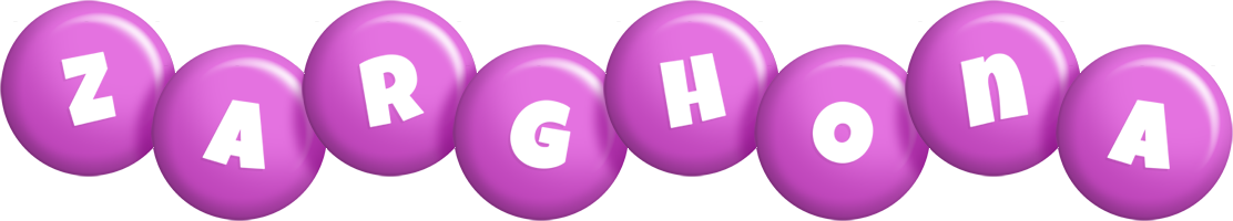 Zarghona candy-purple logo