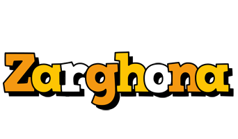 Zarghona cartoon logo