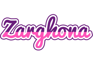 Zarghona cheerful logo