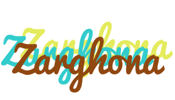 Zarghona cupcake logo