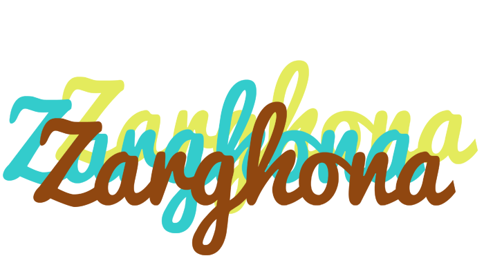 Zarghona cupcake logo