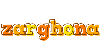 Zarghona desert logo