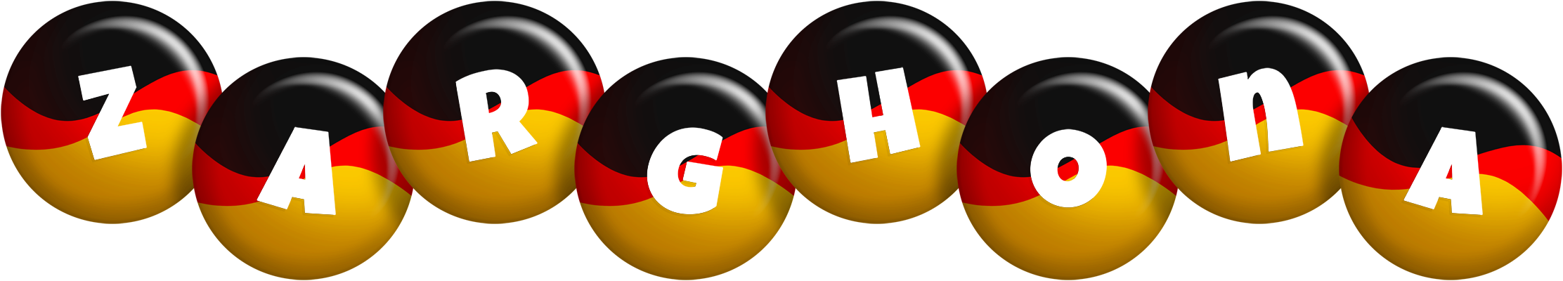 Zarghona german logo