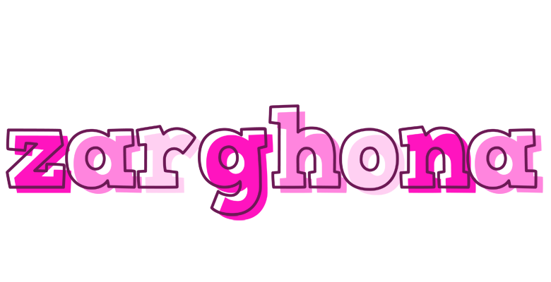 Zarghona hello logo