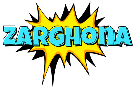 Zarghona indycar logo