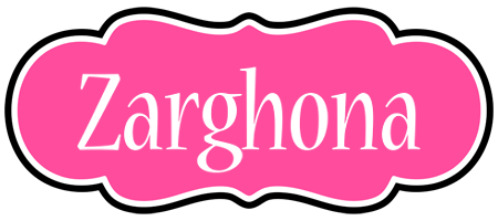 Zarghona invitation logo