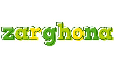 Zarghona juice logo