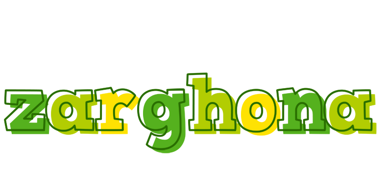 Zarghona juice logo