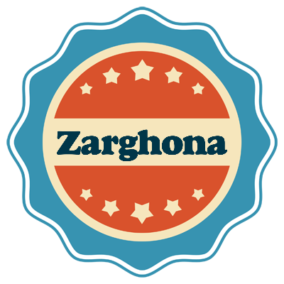 Zarghona labels logo