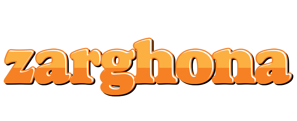 Zarghona orange logo