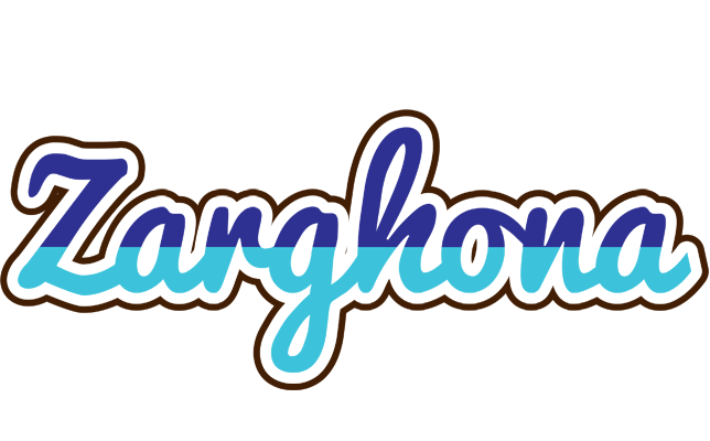 Zarghona raining logo