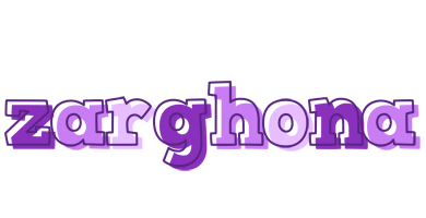 Zarghona sensual logo